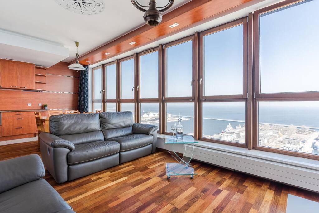 Sea View-Golden Apartments Gdynia Buitenkant foto